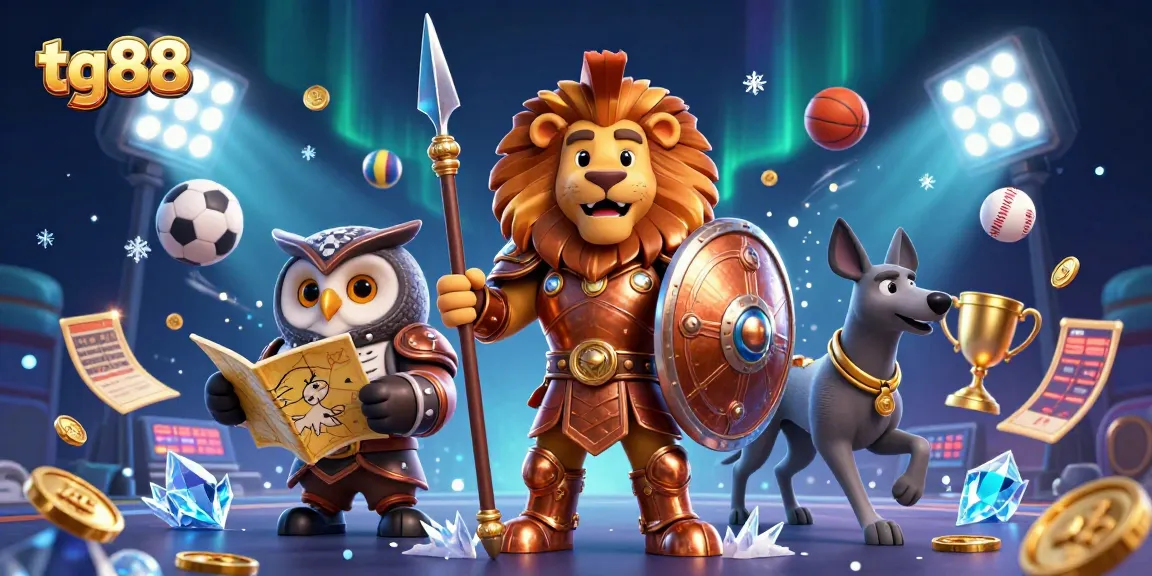 Experience thrilling sports bets with tg88—where champions unite in a vibrant 3D casino adventure.