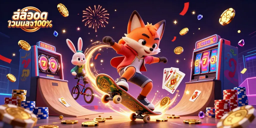 สล็อตเว็บตรง100% สัมผัสความตื่นเต้นกับเกมคาสิโนที่น่าทึ่ง