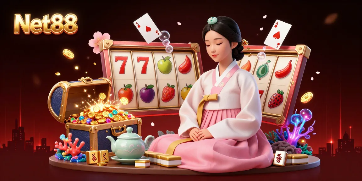 Engage with Net88’s vibrant gaming realm, exploring slots and jackpots amid stunning 3D illustrations.