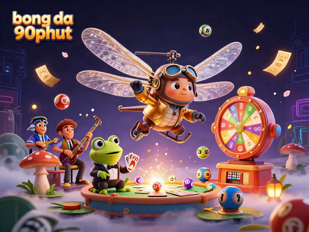 Engage with bong da 90phut by exploring dynamic online casino elements and vibrant characters.