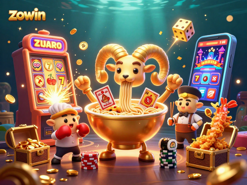 Join the excitement at zowin casino with vibrant characters and jackpot celebrations.