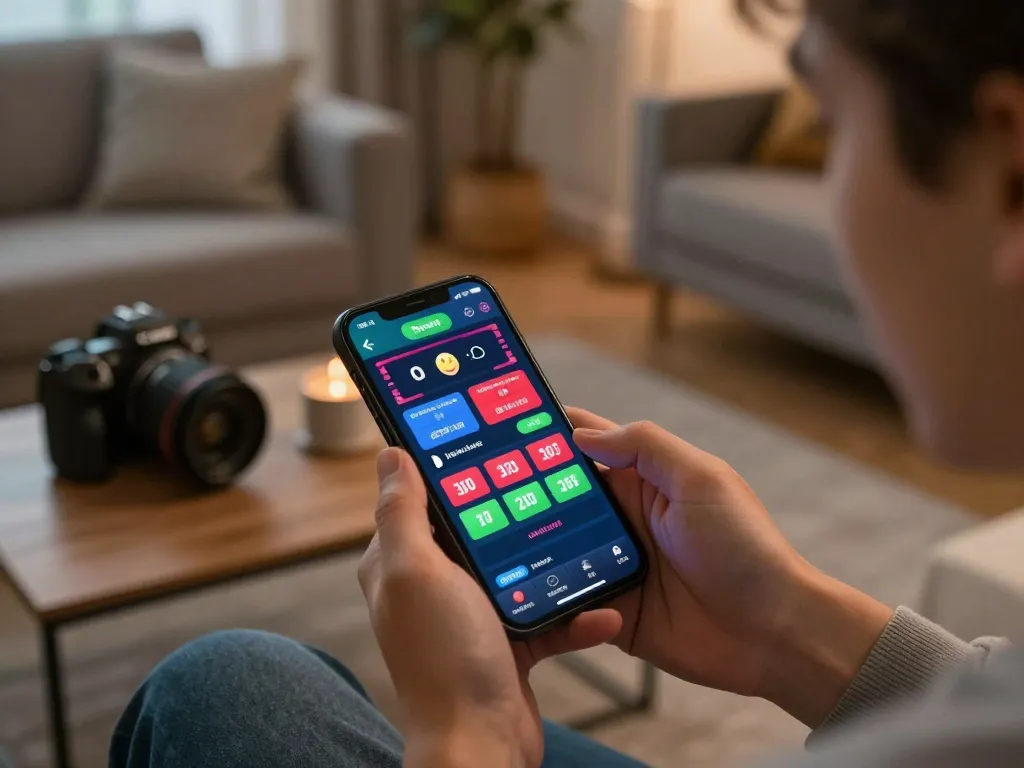 Engaging live betting experience on smartphone showcasing 789betss platform with vibrant odds display