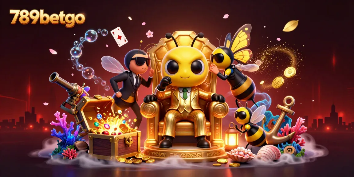 Experience thrilling gameplay at 789betgo with a vibrant underwater casino scene full of excitement.
