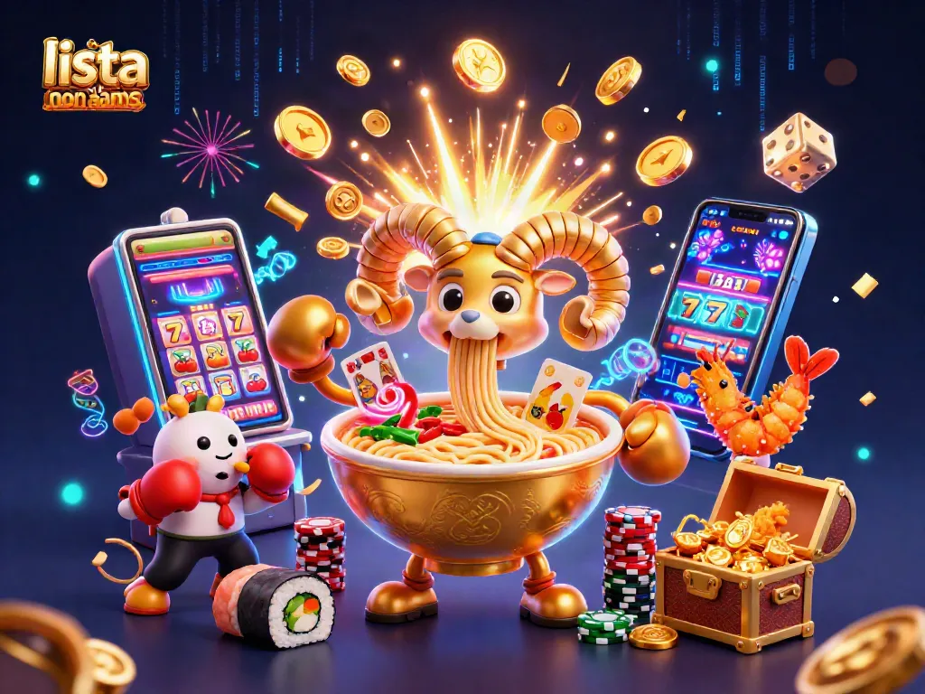 Vinci le vincite con la lista casino non AAMS e un'illustrazione di un casinò vivace e colorato.