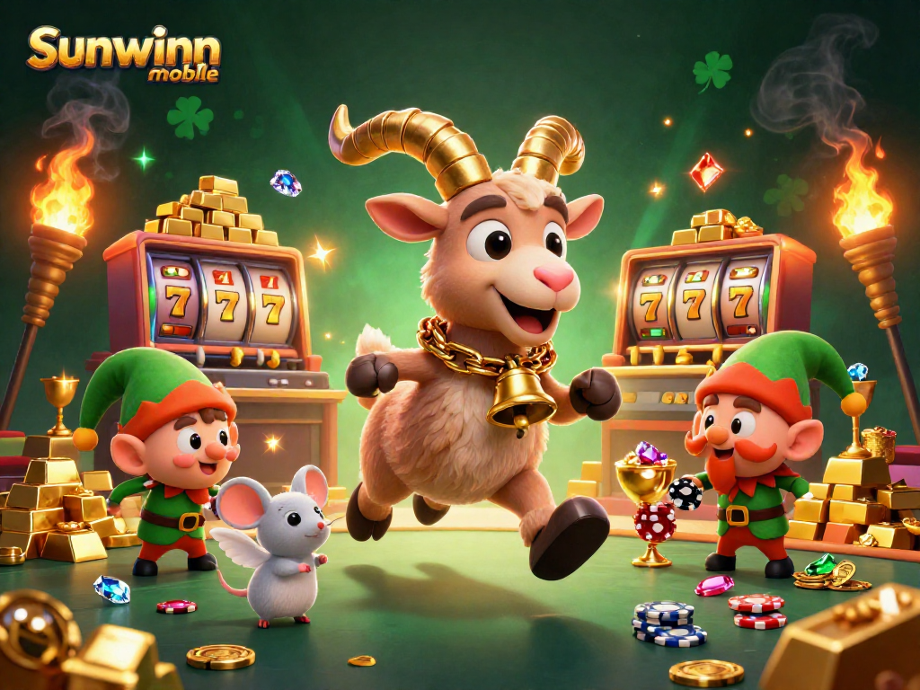 Experience the thrill at sunwinn mobile with vibrant slots and enchanting casino characters.