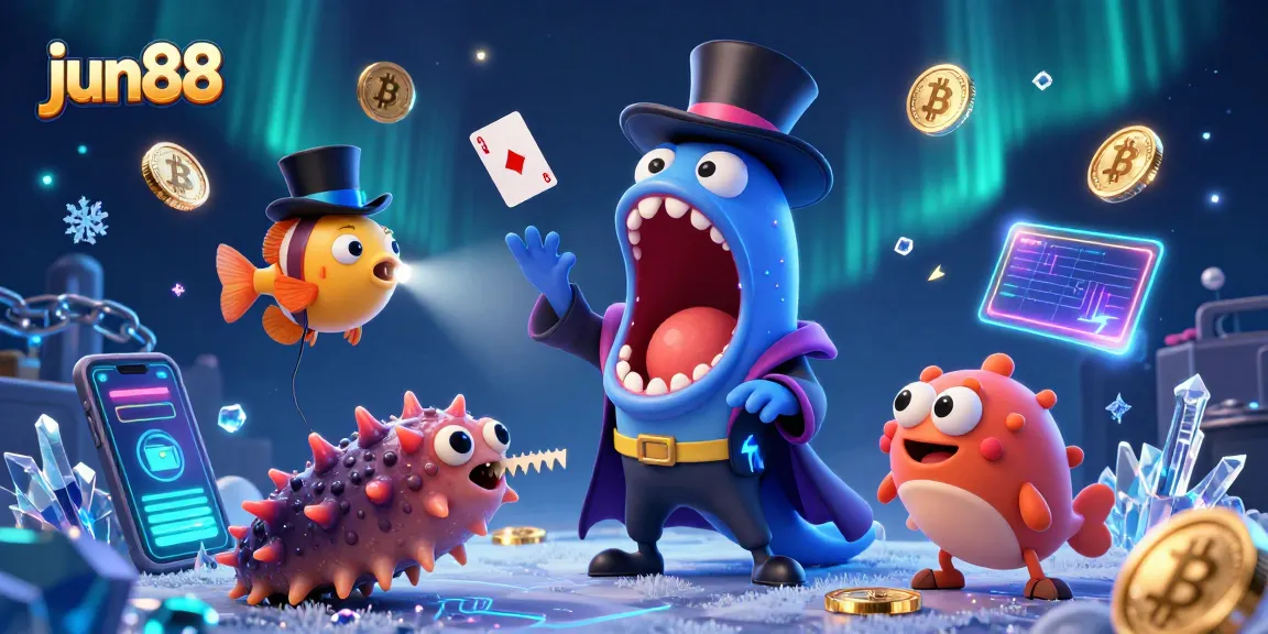 Spin the reels at jun88 with a lively 3D deep-sea casino adventure featuring magical characters.