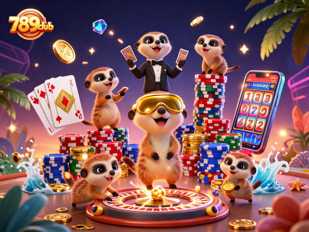 Trải nghiệm casino độc đáo tại 789club với các nhân vật hoạt hình vui nhộn.
