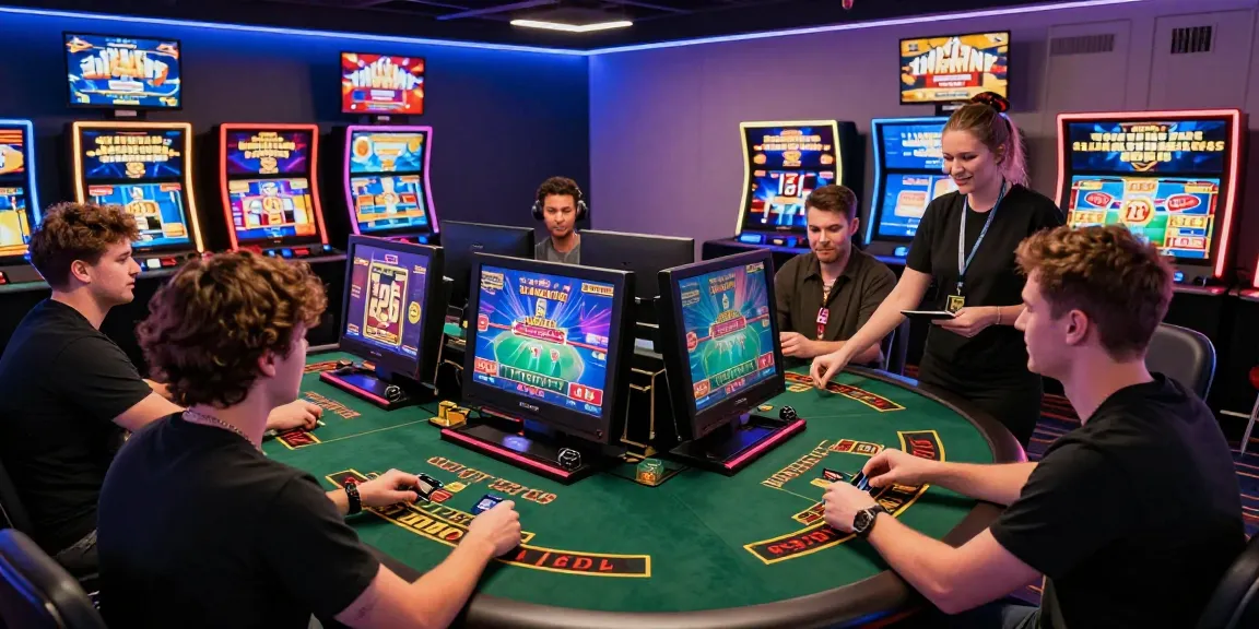 Dynamic casino gaming environment at thegbhouse.co.uk showcasing players enjoying credit card deposits in 2026.