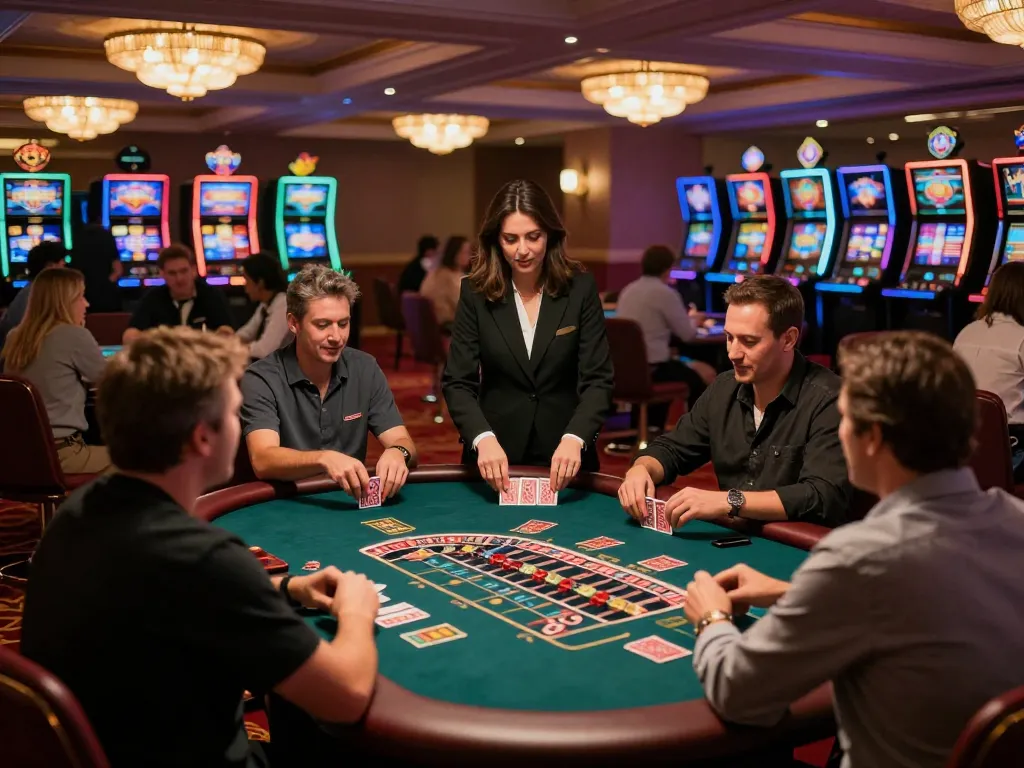 Experience the thrill of gambling at MM88 brand casino with passionate players at poker and roulette tables.