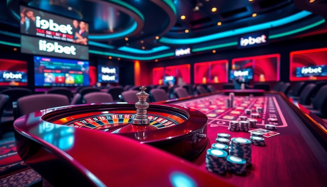 Experience the thrill of winning at i9bet with a vibrant online casino atmosphere.