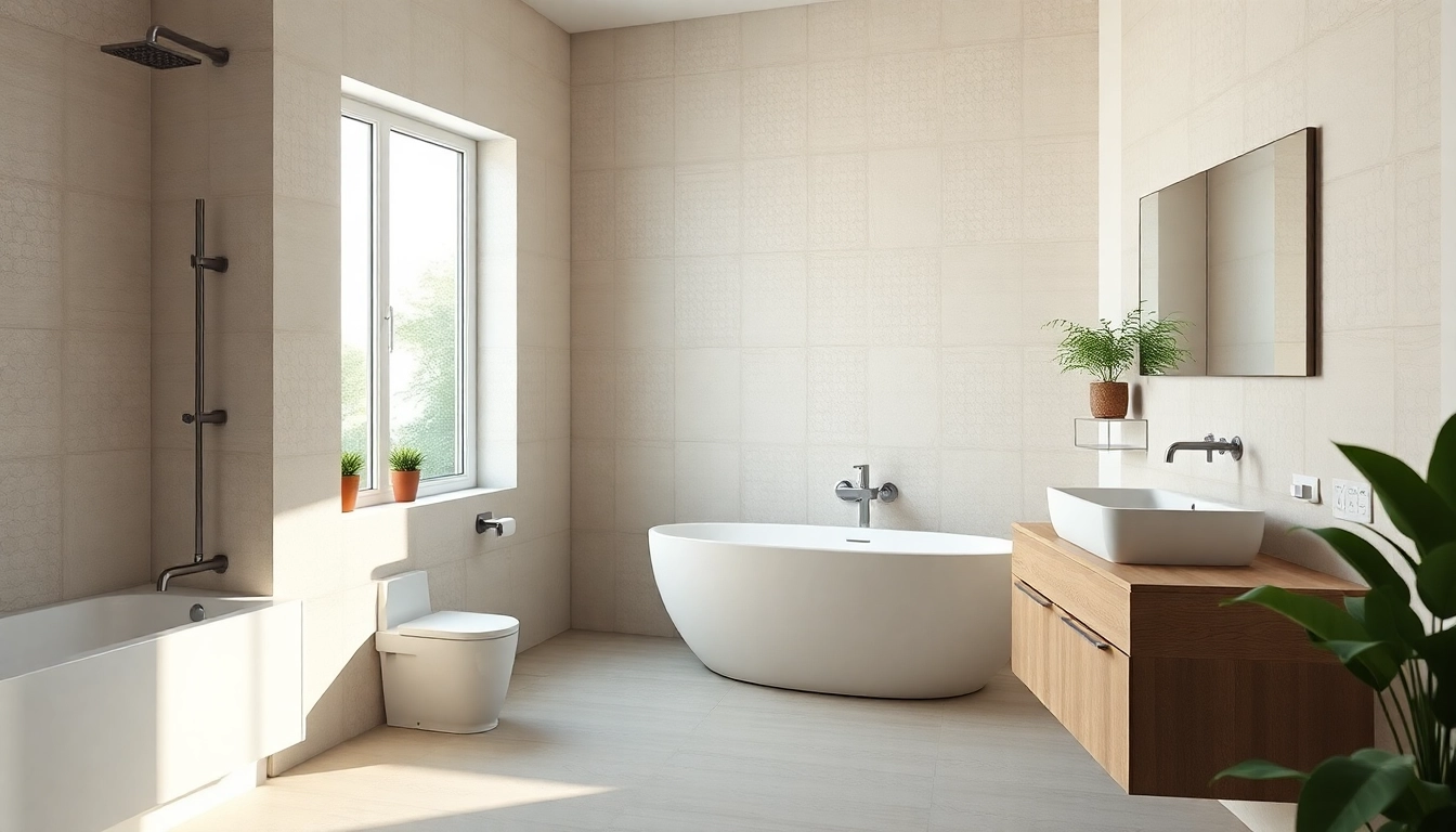 Erleben Sie die stilvolle Badezimmergestaltung mit sonni sanitär Produkten, die Eleganz und Funktionalität vereinen.