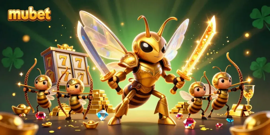 Engage with the vibrant mubet world of gaming featuring samurai hornets and treasure.