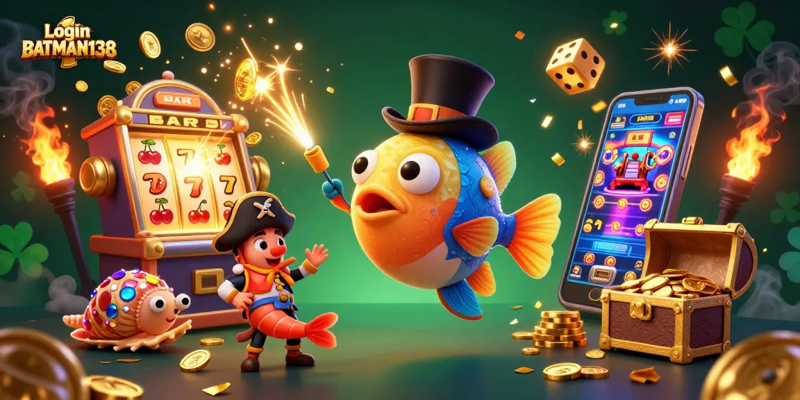 Mainkan Login BATMAN138 untuk mendapatkan jackpot dengan mesin slot 3D luar biasa yang penuh keberuntungan