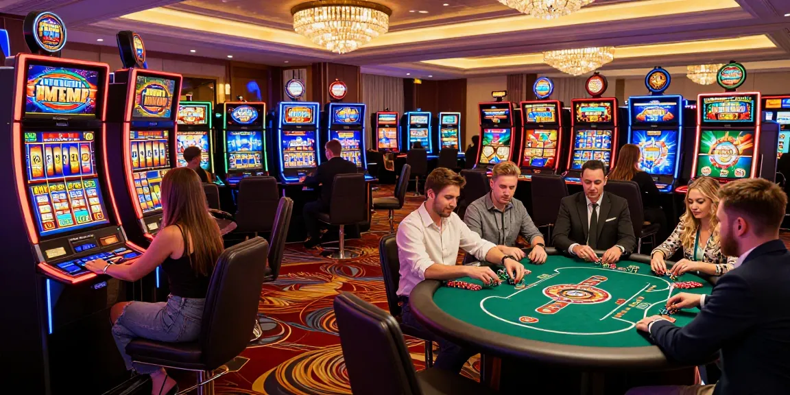 Discover the thrilling gaming experience at non-UK casinos like https://tootingpharmacypractice.co.uk/, showcasing exciting slot machines, poker tables, and luxurious decor.