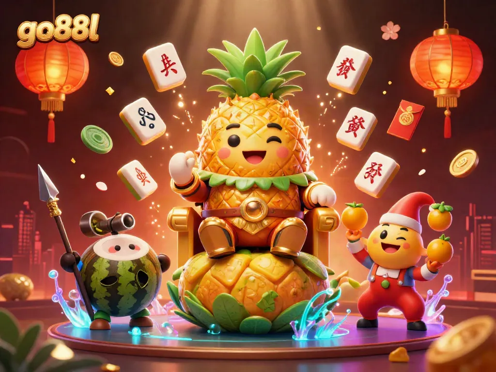Experience thrilling games at go88l with lively characters and vibrant casino elements in 3D.