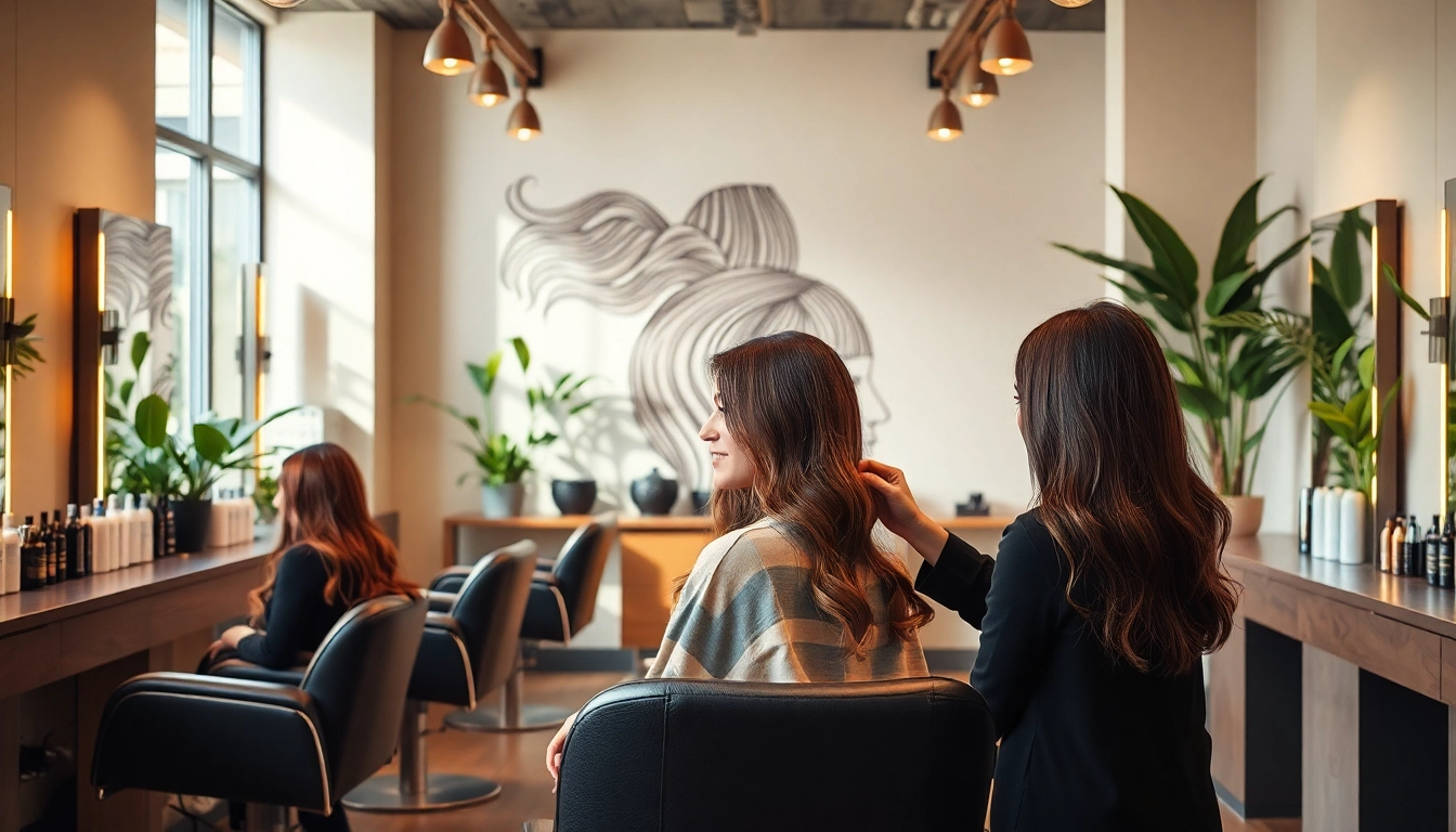 Experience the best hair salons San Diego at Omnia Salon, featuring professional hairstyling and Aveda products.