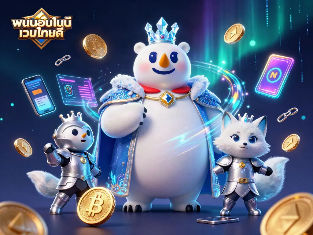 พนันออนไลน์ เว็บไหนดี เล่นสล็อตออนไลน์ในการ์ตูนภาพ 3D น่ารัก